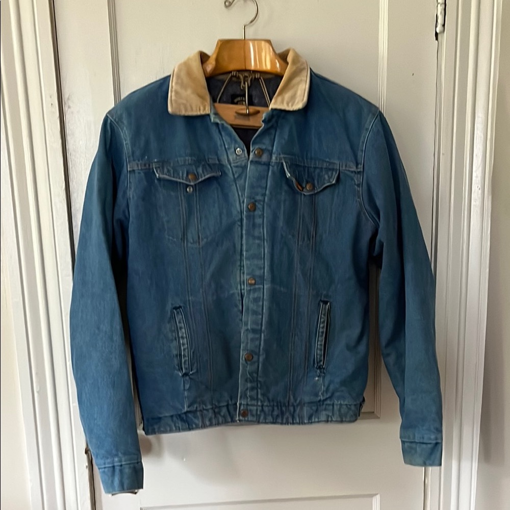 Saddle King by Key Vintage Blanket Lined Trucker Jacket